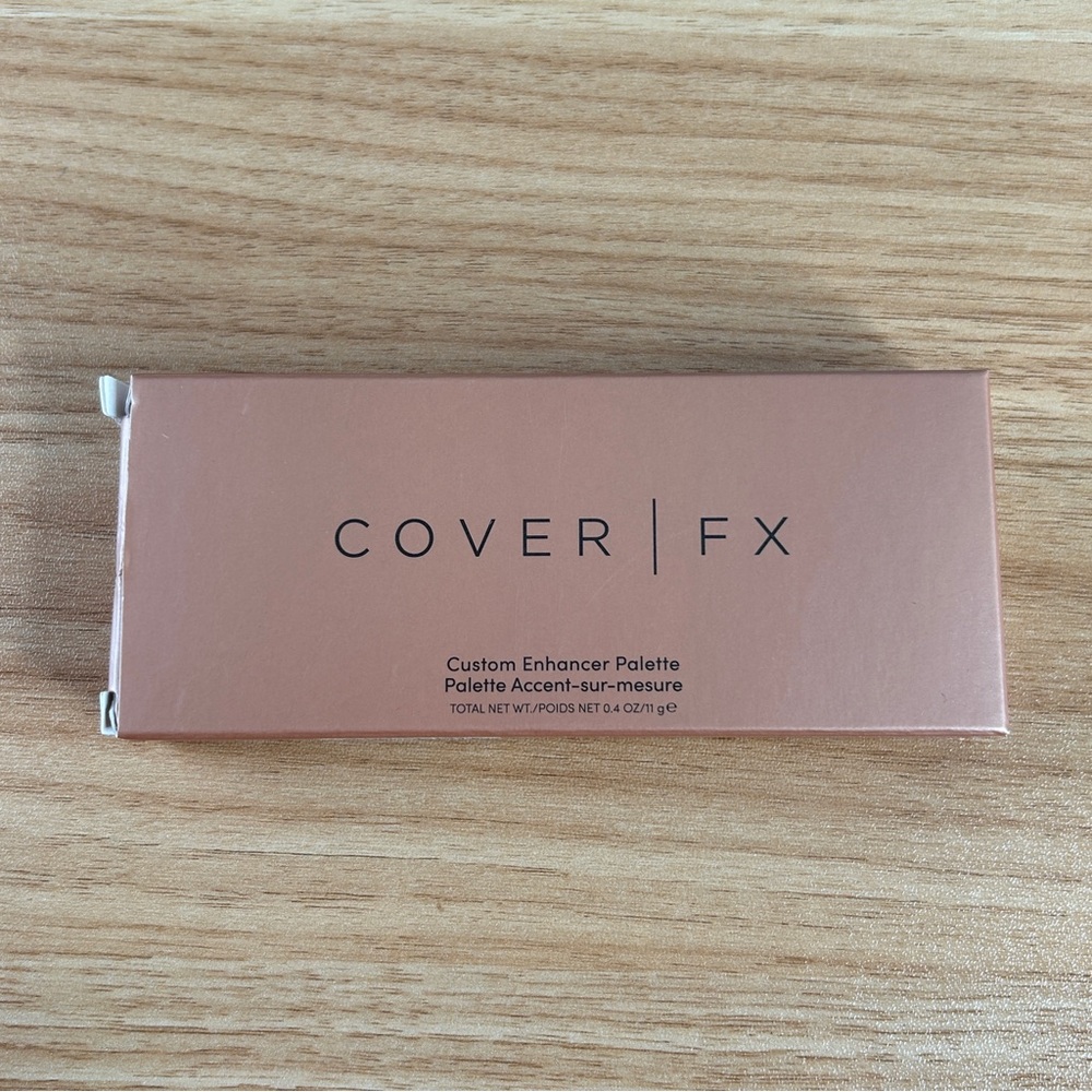 Cover FX Highlighter Bronzer Palette Custom Enhancer NEW in Box